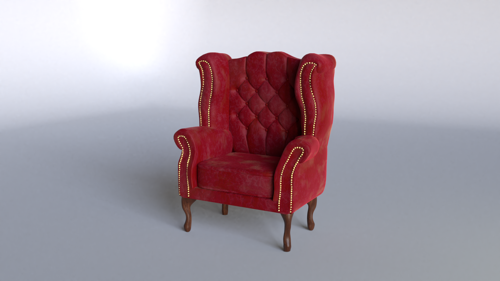 Scroll Wing Chair preview image